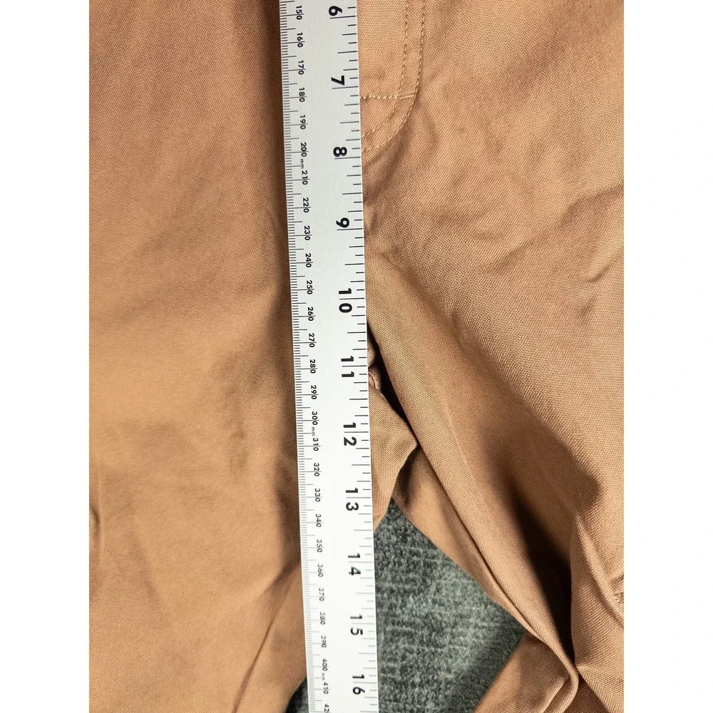 Air Jordan Standard Fit Cargo Pants Mens S Tan Khaki Cotton Streetwear Utility